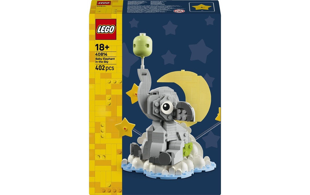 LEGO® Saisonal Le bébé éléphant dans le ciel 40814