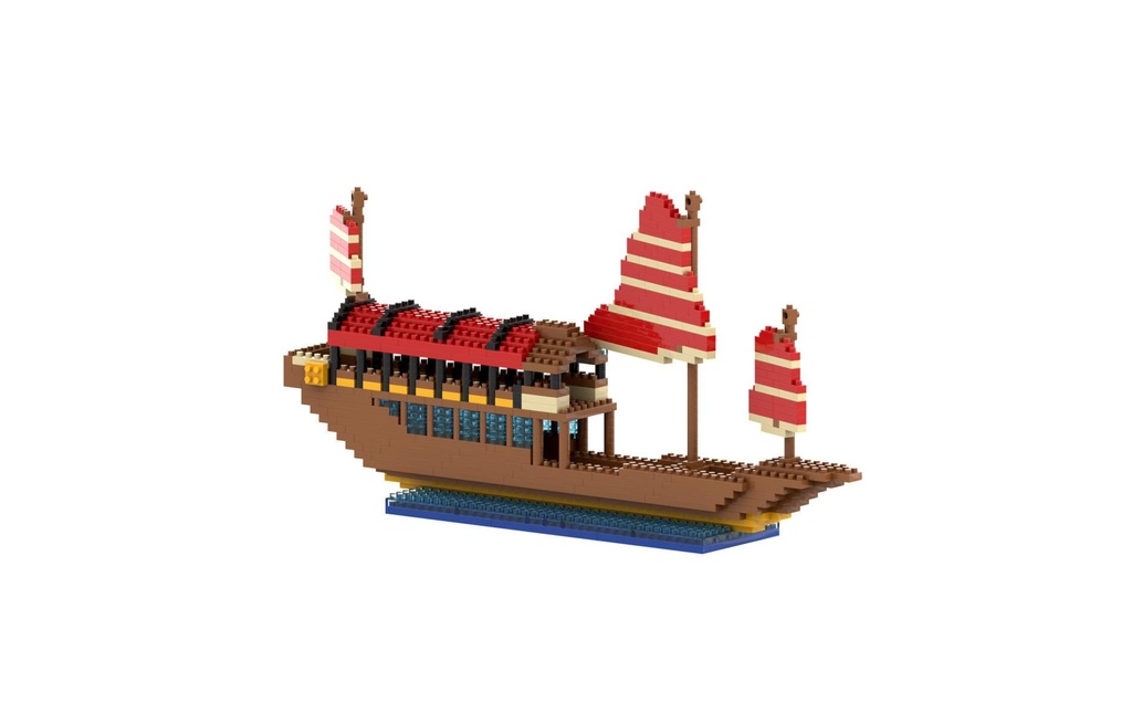 BRIXIES Modèle construction Bateau-dragon Advance de 670 briques