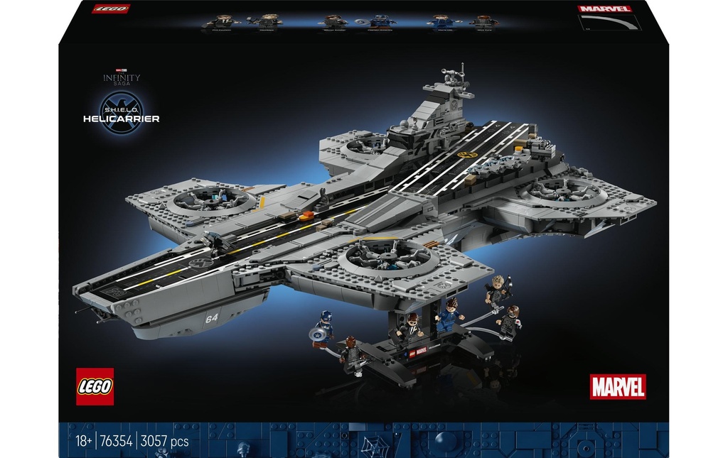 LEGO® Marvel L’héliporteur du SHIELD 76354