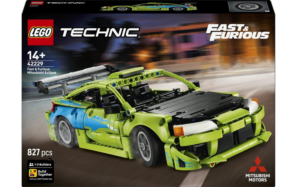 LEGO® Technic Voiture Mitsubishi Eclipse de Fast and Furious 42229