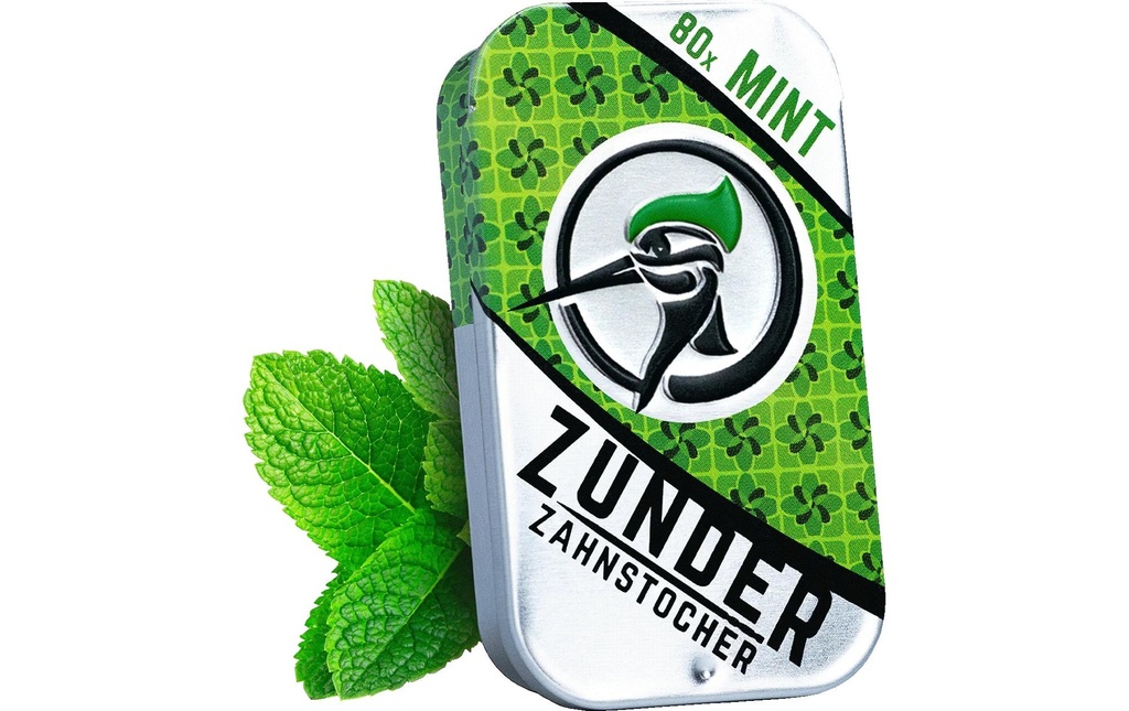 Zunder Zahnstocher Cure-dents Cure-dents 80 Pièce/s
