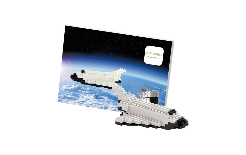 BRIXIES Modèle construction Navette spatiale de 78 briques