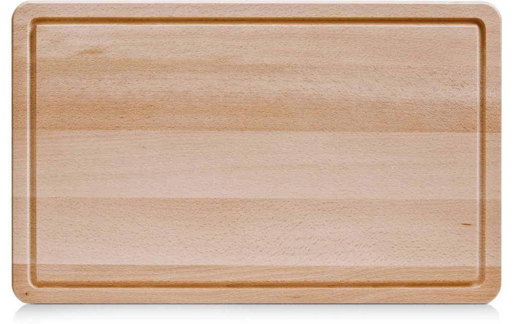 Zeller Present Planche à découper avec rainure à jus 28 cm  x 45 cm