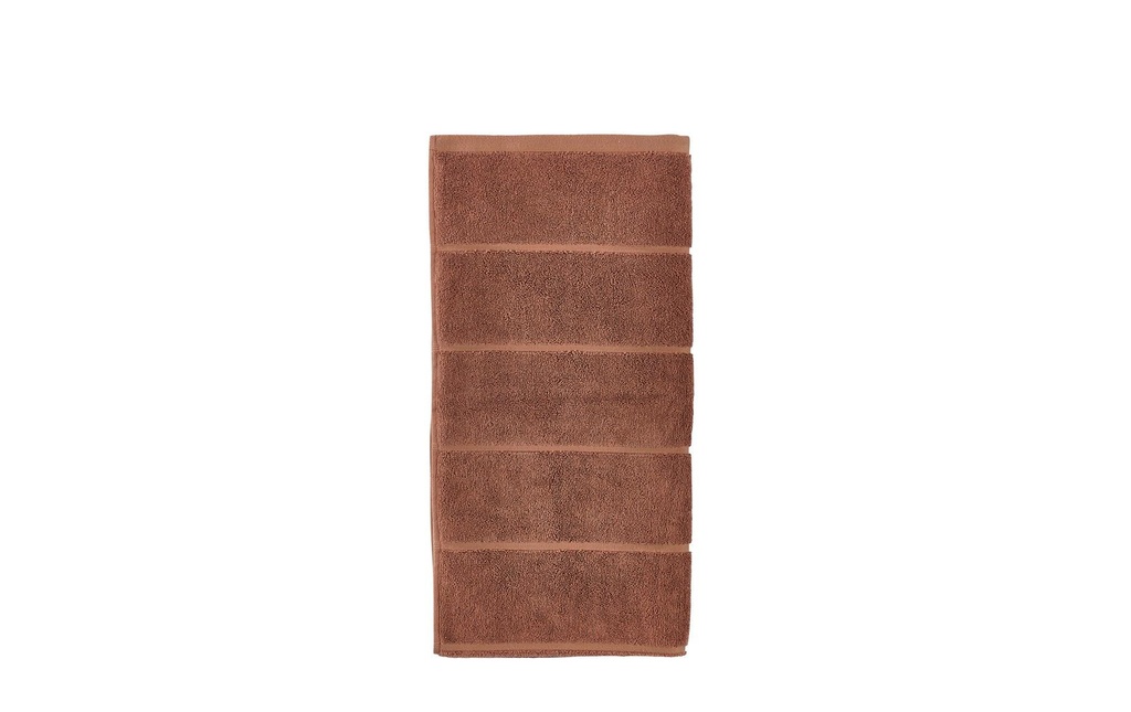 Zone Denmark Serviette de douche Sauna 70 x 140 cm, Terracotta