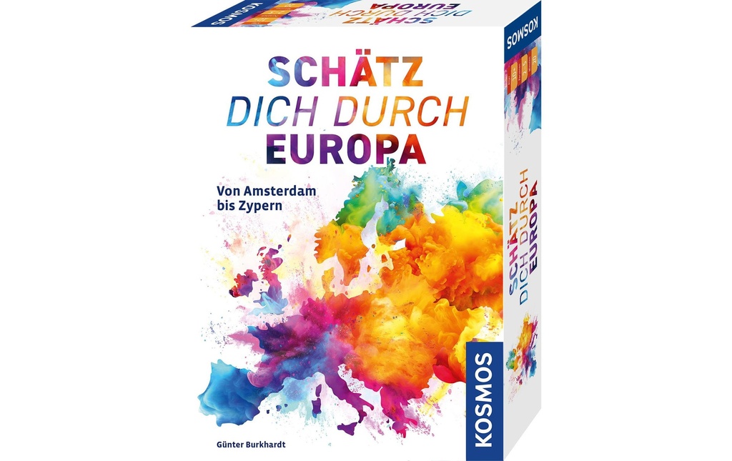 Kosmos Jeux d’enfant Estime-toi à travers l'Europe Multicolore