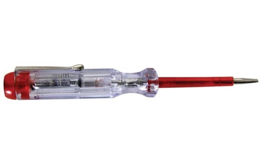 Perel Tournevis détecteur de tension TOOL125 Fente