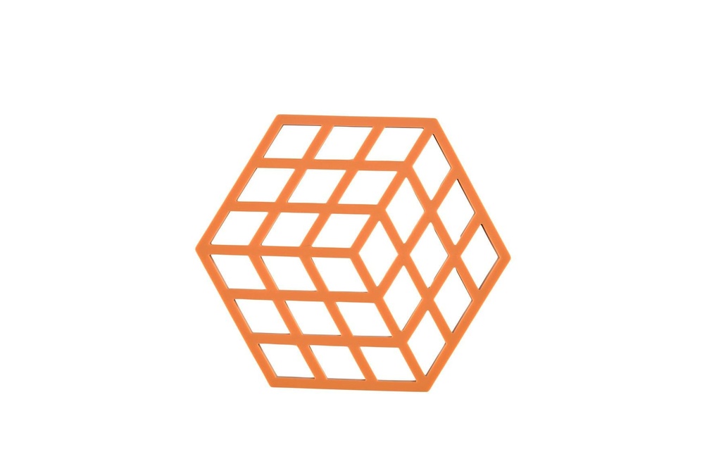 Zone Denmark Dessous de plat Cube Orange