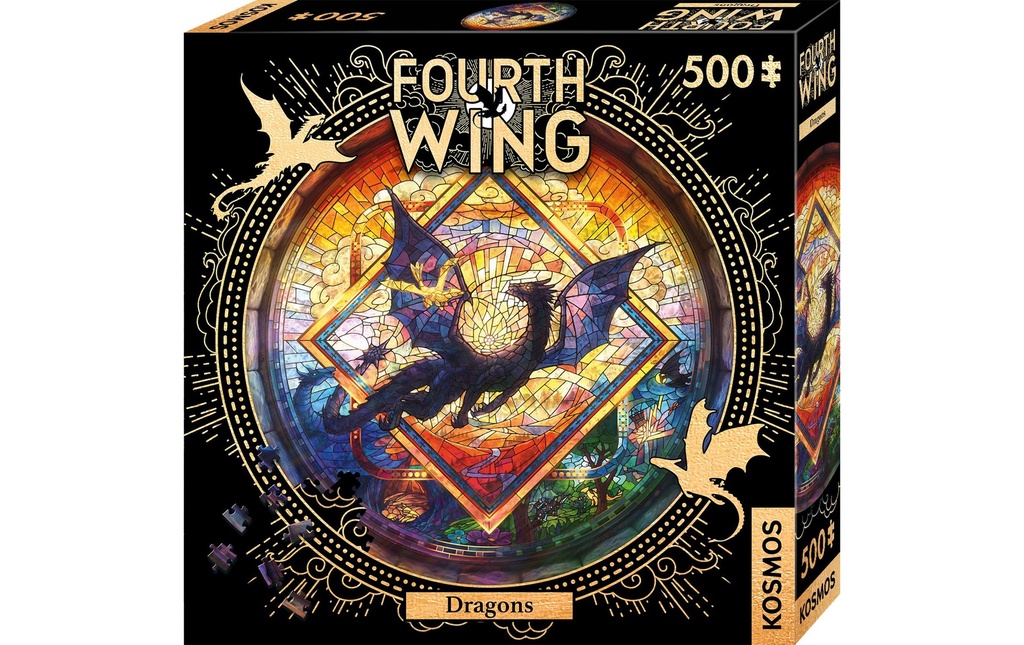 Kosmos Puzzle Fourth Wing Puzzle Dragons Dragons