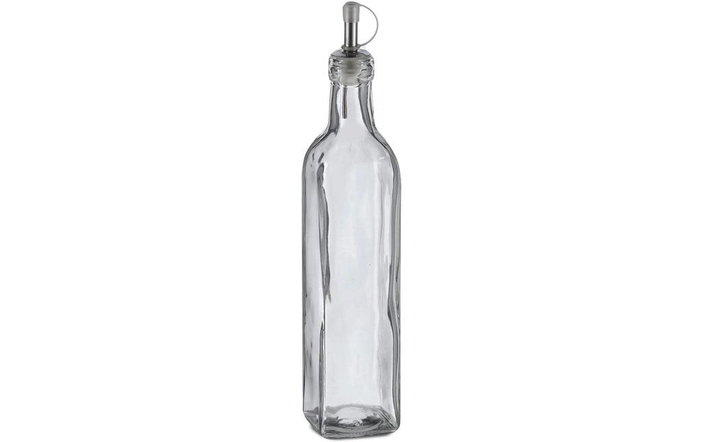 Zeller Present Bouteille de vinaigre et d'huile 500 ml Transparent