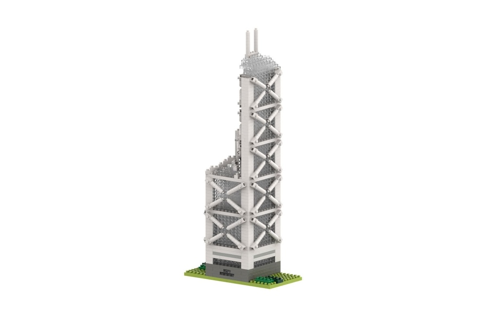 BRIXIES Modèle construction Banque de Chine de 973 briques