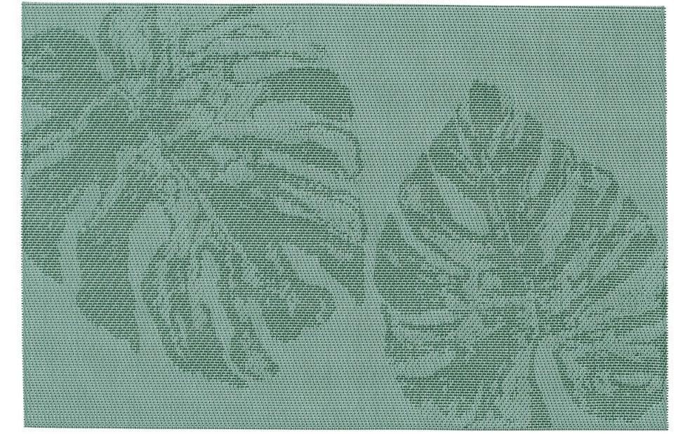 Zeller Present Set de table Monstera 30 cm x 45.5 cm, Vert