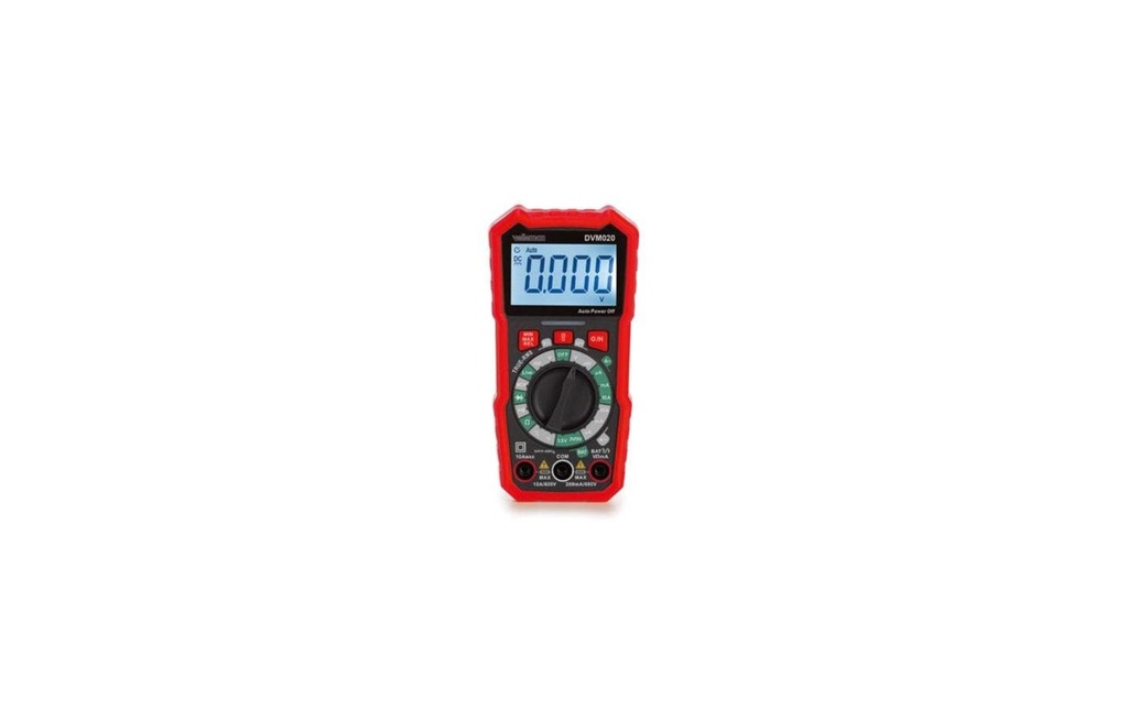 Velleman Multimètre numérique DVM020 Numérique True-RMS CAT III 600 V