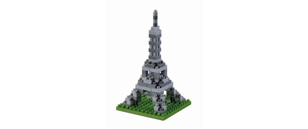 BRIXIES Modèle construction Petite tour Eiffel de 90 briques