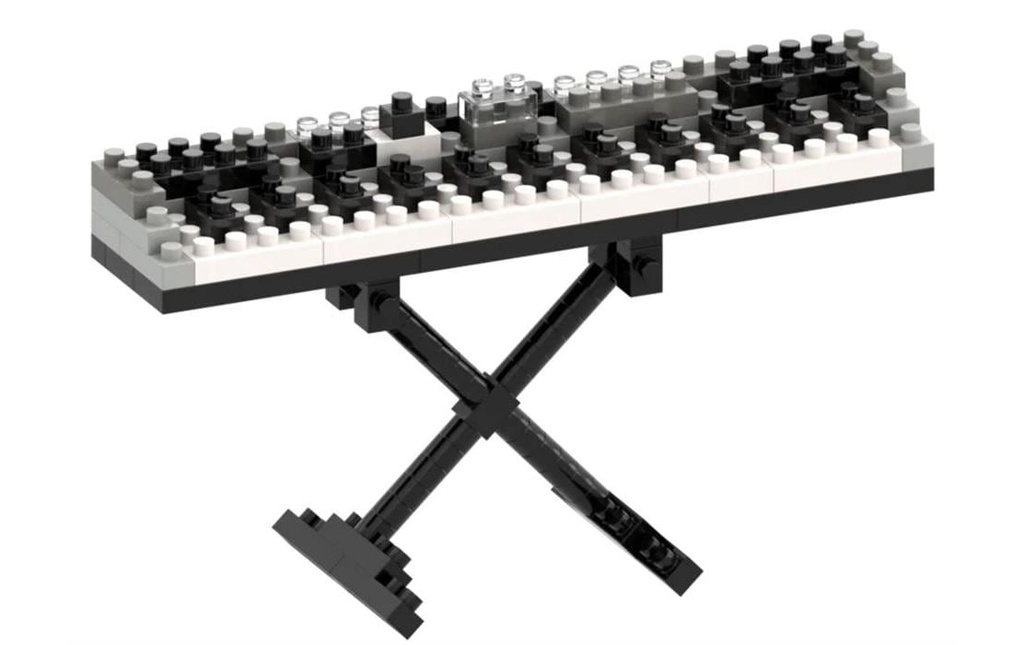 BRIXIES Modèle construction Clavier de 100 briques