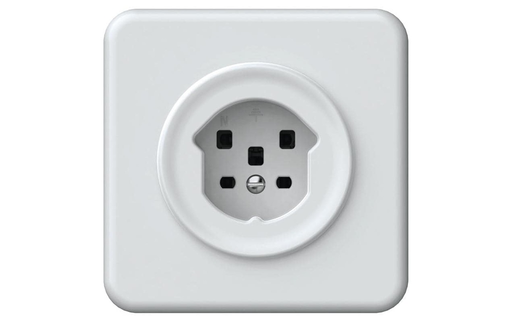 Hager Prise de courant Prise encastrée ORIGIN 1xT25 (16A/400 V) ws