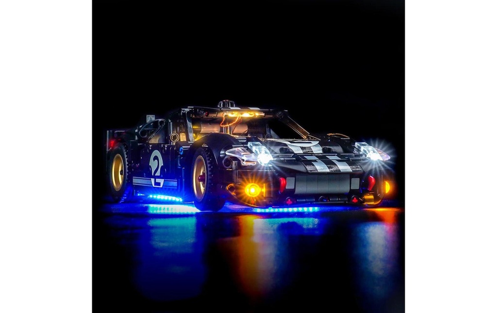 BrickBling Lumières-LED pour LEGO® 42223 GT40 MKII de 1966