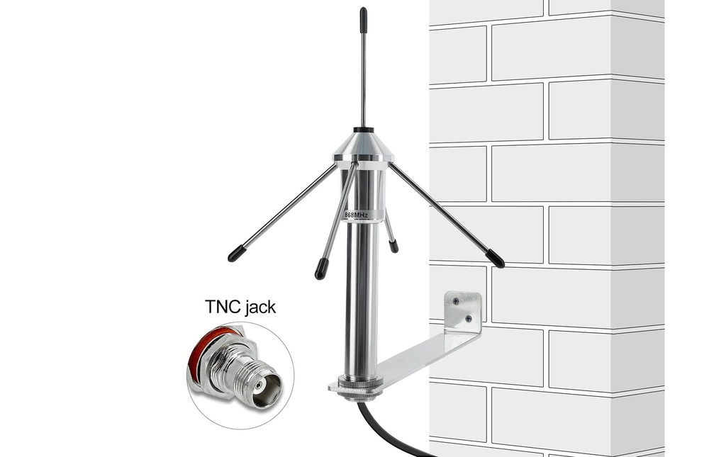 Delock Antenne TNC 3 dBi Secteur