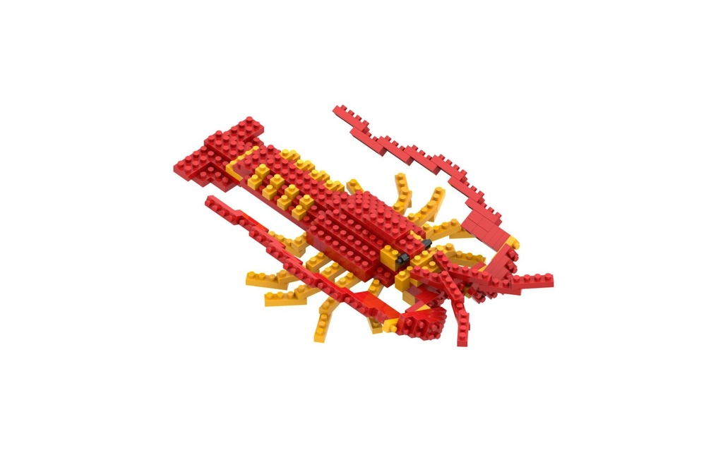 BRIXIES Modèle construction Homard de 159 briques