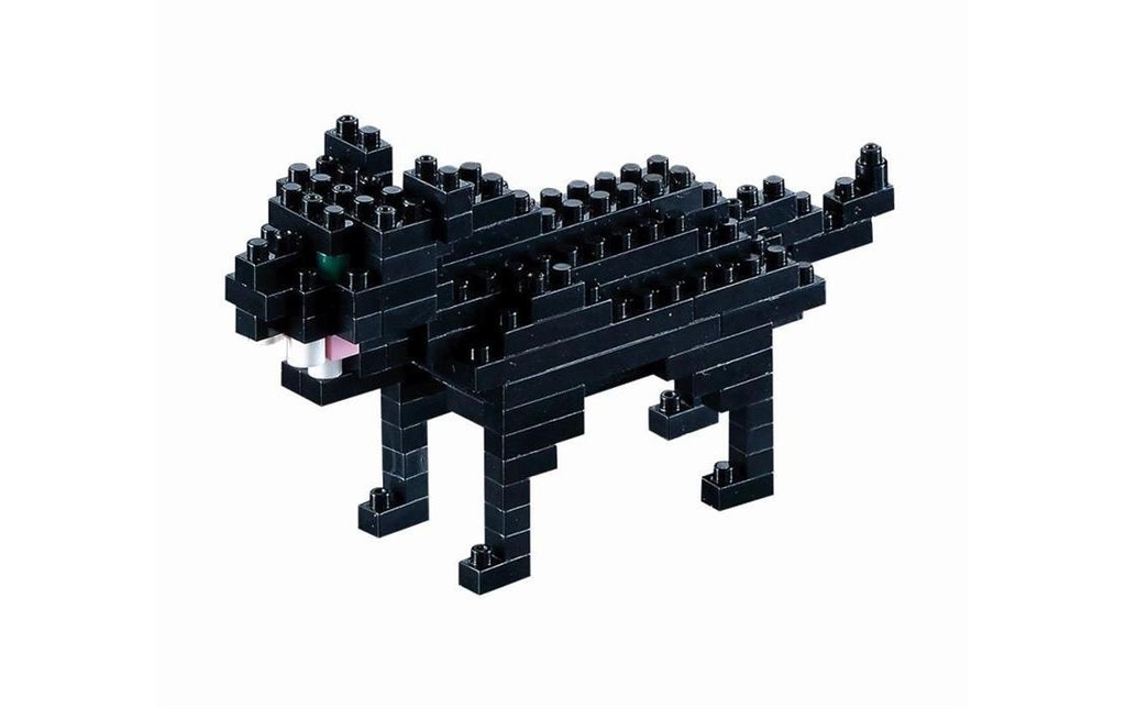 BRIXIES Modèle construction Panthère noire de 105 briques