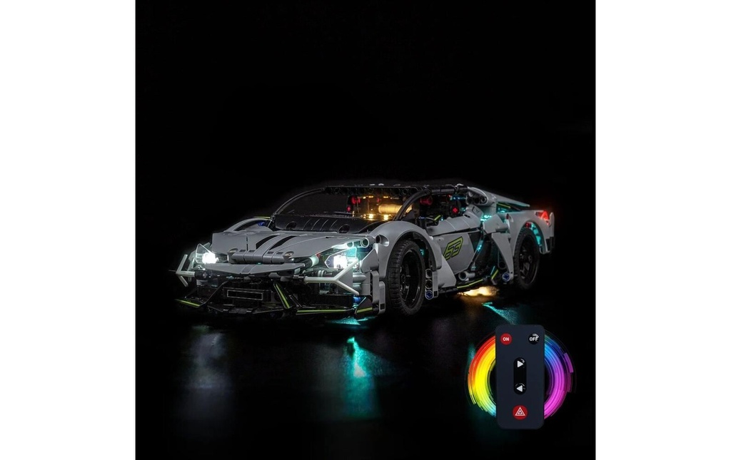 BrickBling Lumières-LED pour LEGO® 42214 Lamborghini Revuelto LED