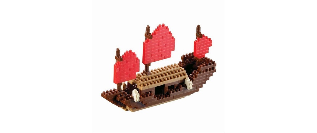 BRIXIES Modèle construction Bateau-dragon de 174 briques