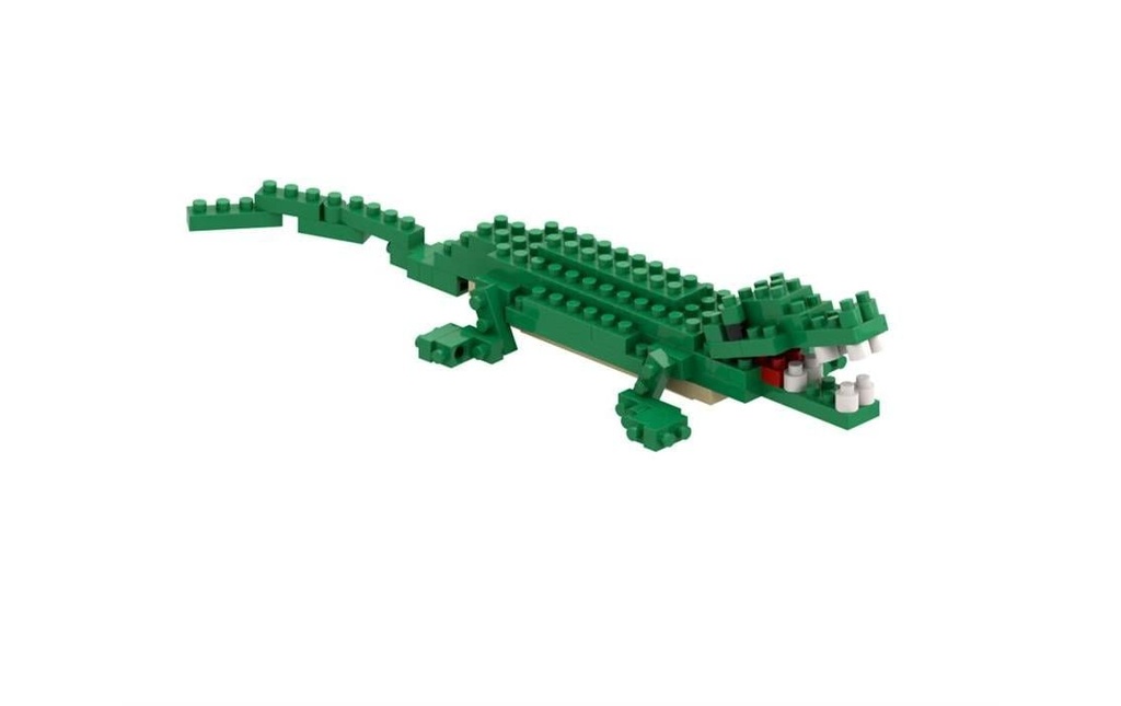 BRIXIES Modèle construction Crocodile de 95 briques