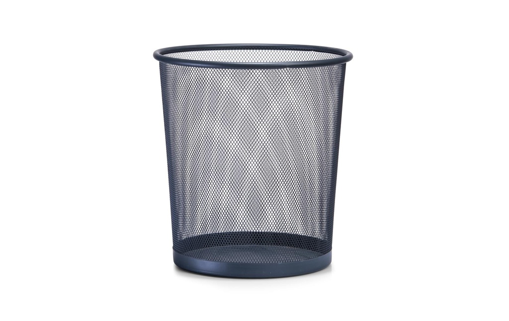 Zeller Present Corbeille à papier Mesh 12 l, Anthracite