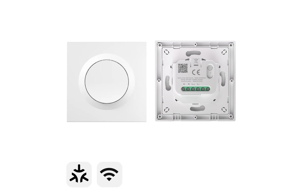 SONOFF MINIR4M-E Interrupteur mural Plastique mat encastré