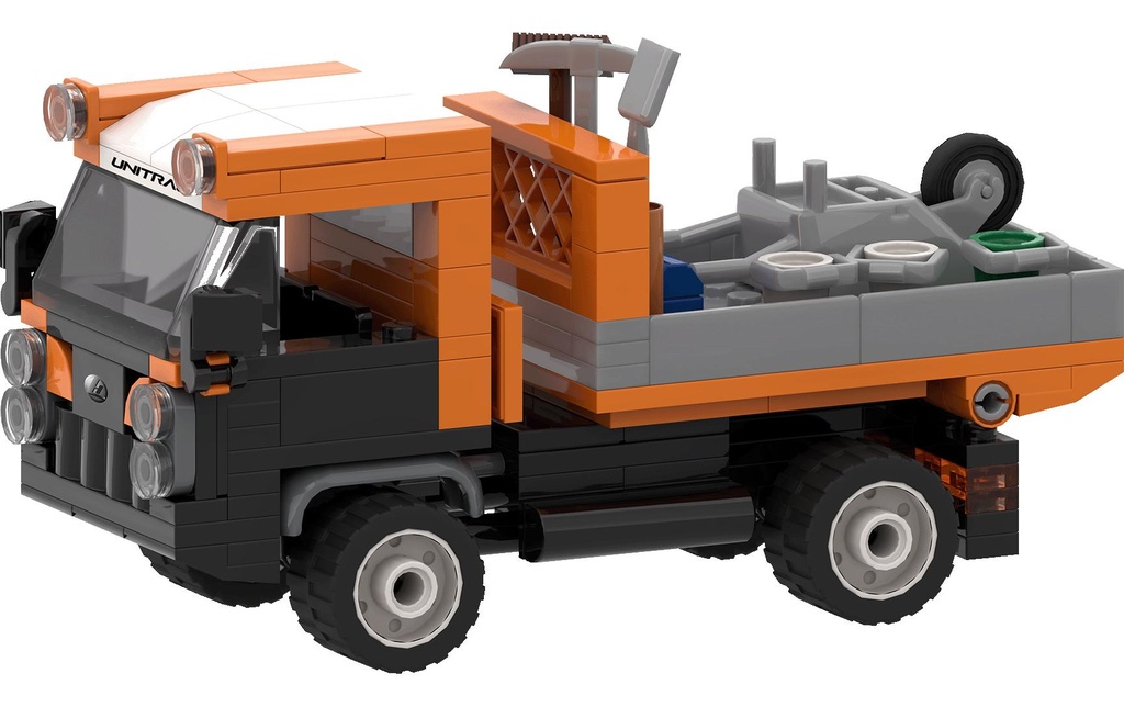 Brixies Plus Lindner Uni Trac communal Orange