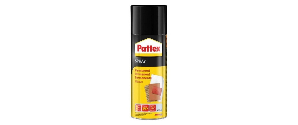 Pattex Colle en spray Power Spray 400 ml