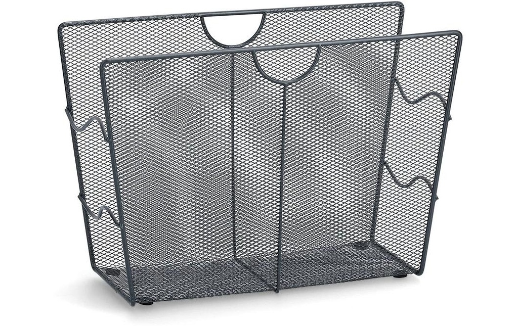 Zeller Present Porte-revues Porte-revues Mesh anthr. Anthracite