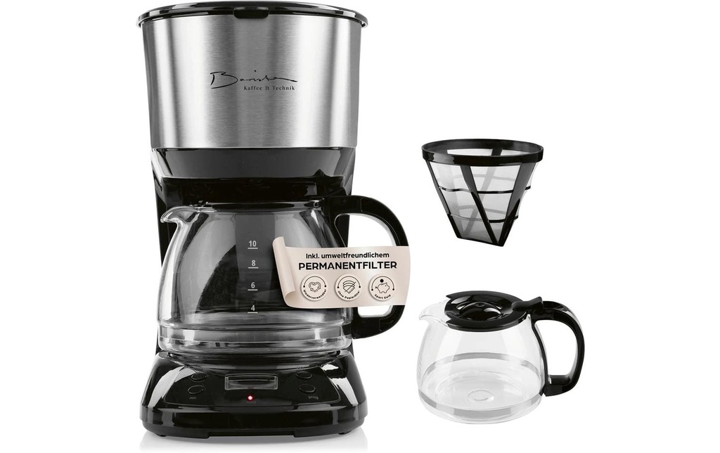 Barista Cafetière filtre 30381 Noir/Argenté