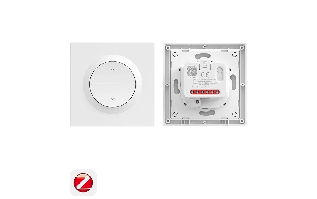 SONOFF MINI-ZBRBS-E Interrupteur mural Zigbee, blanc