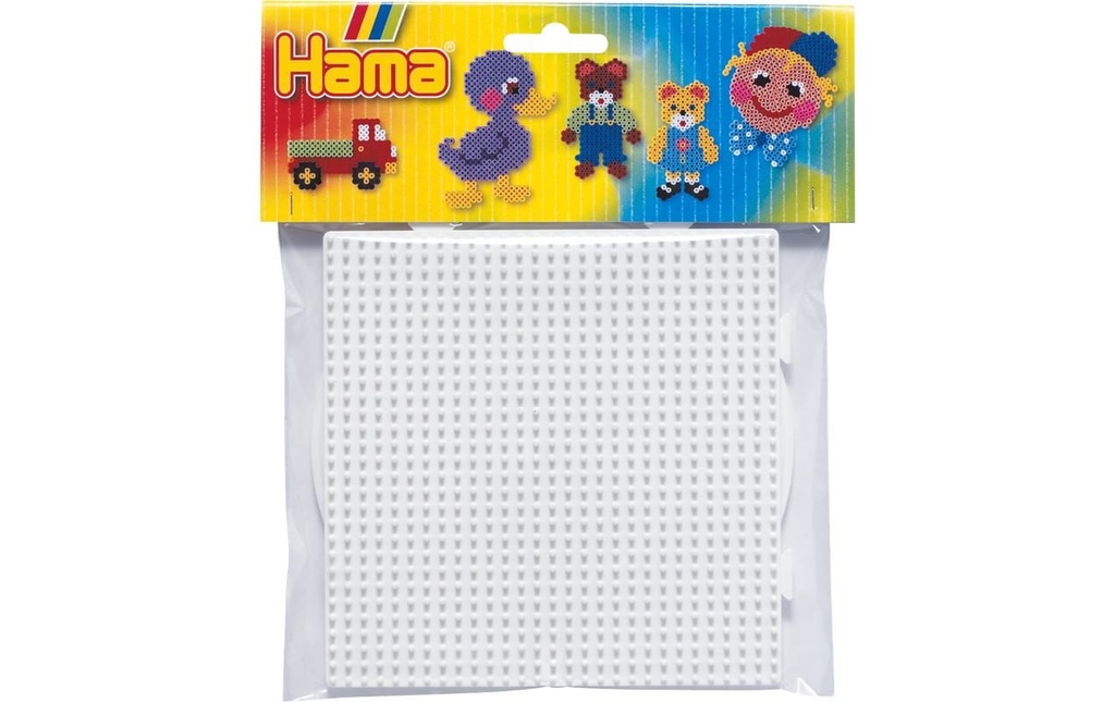 Hama Plaques pour perles à repasser Midi Blanc