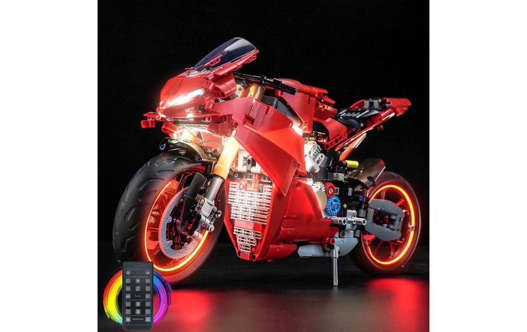BrickBling Lumières-LED pour LEGO® 42202 Ducati panigale V4 S