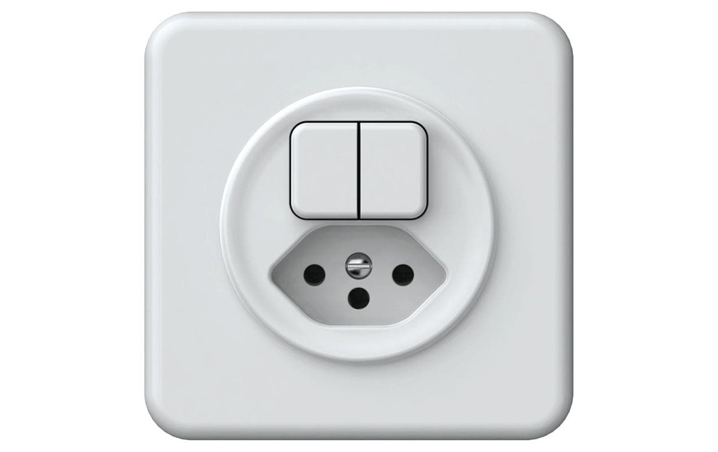 Hager ORIGIN Combinaison encastrée SCH1(3+3)/1xT13 QuickConnect ws