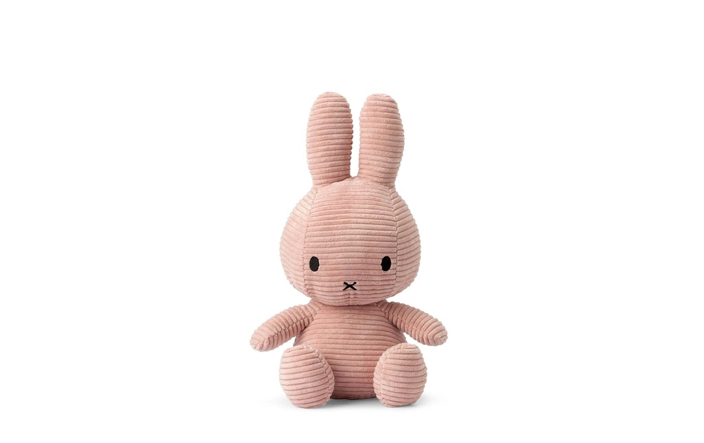 Bon Ton Toys Miffy ECO Velours côtelé rose 33 cm