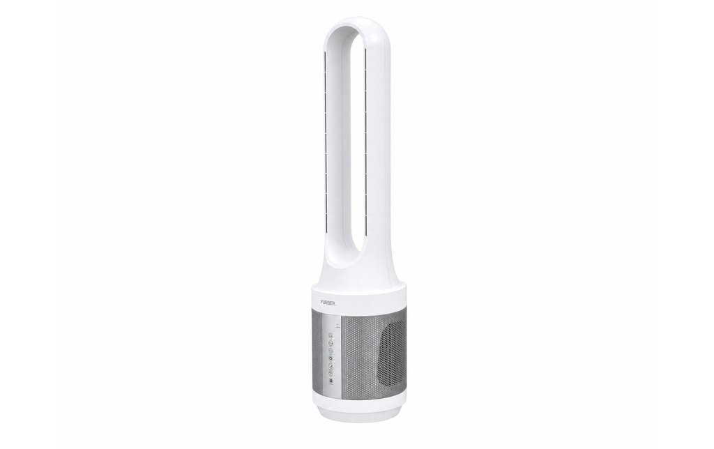 FURBER Ventilateur sans pales / purificateur d'air Arivento Blanc