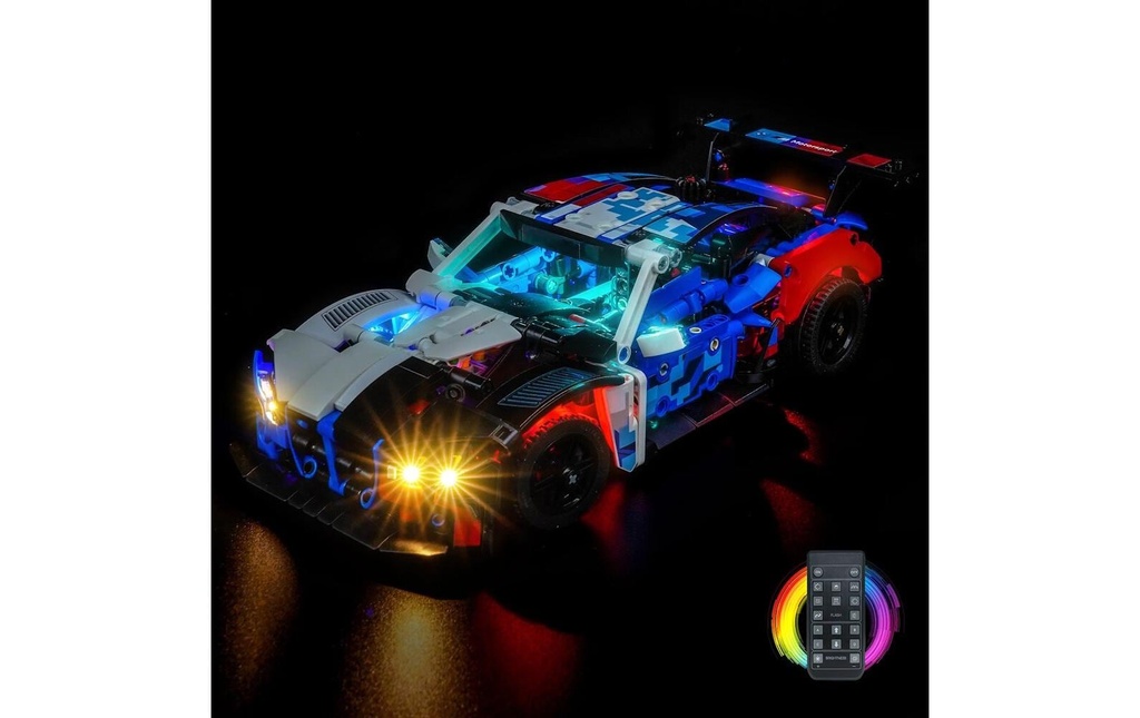 BrickBling Lumières-LED pour LEGO® 42226 BMW M4 Voiture de course GT3 EVO
