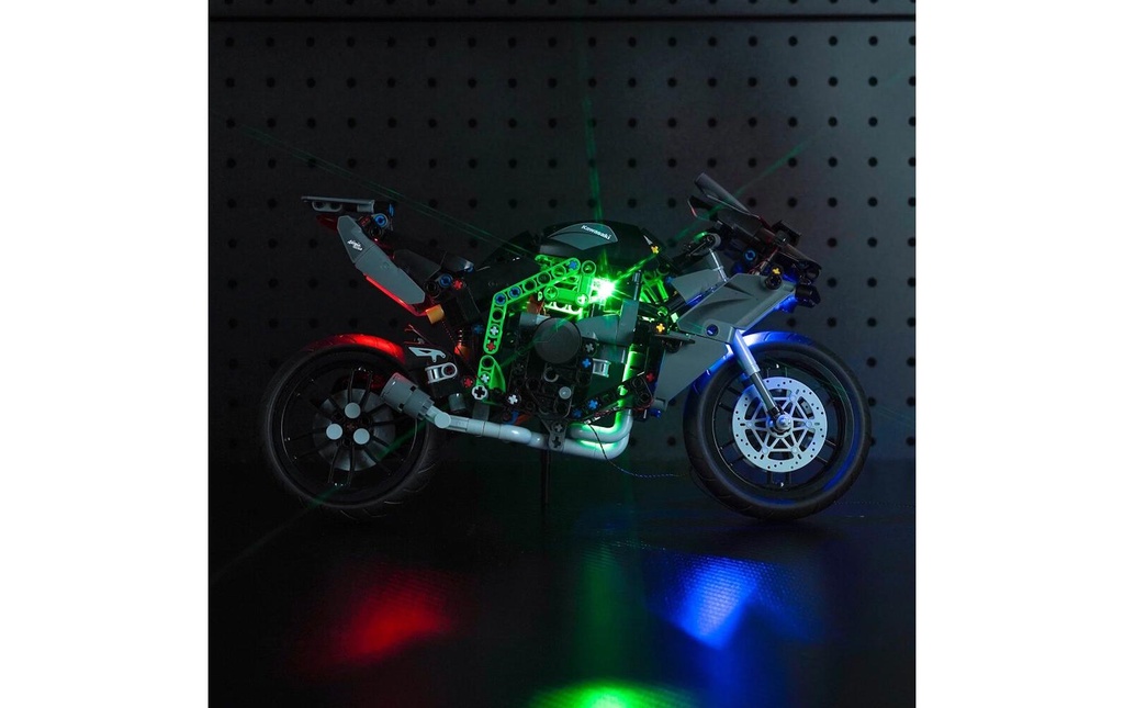 BrickBling Lumières-LED pour LEGO® 42170 Kawasaki Ninja H2R