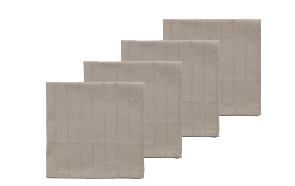Södahl Serviette en tissu Essence 45 cm x 45 cm, Nature