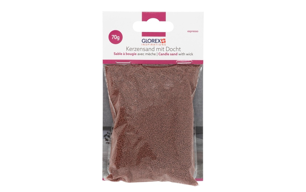 Glorex Bougie de sable Aucune indication