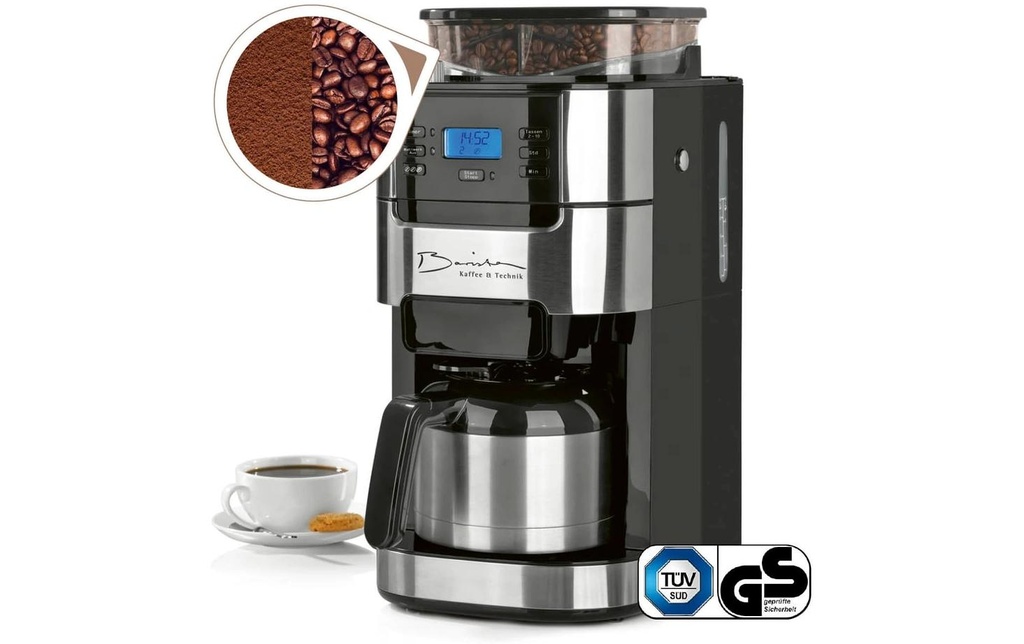 Barista Cafetière filtre 30380 Noir/Acier inoxydable