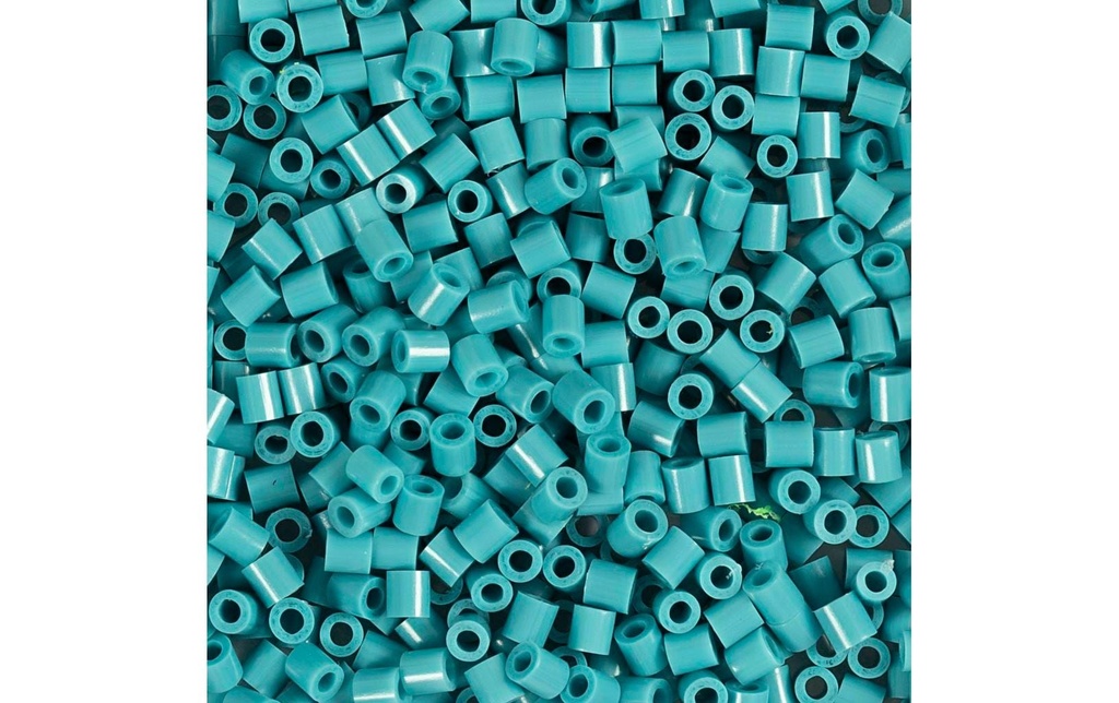 Hama Perles à repasser Mini Turquoise, 2000 pièces
