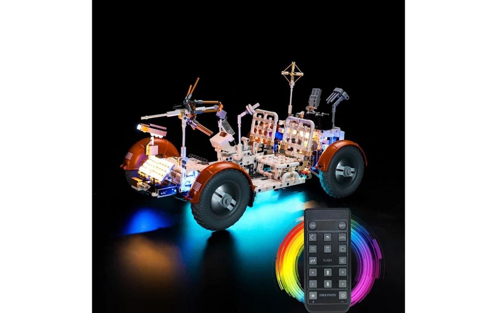 BrickBling Lumières-LED pour LEGO® 42182 NASAApollo Lunar Roving