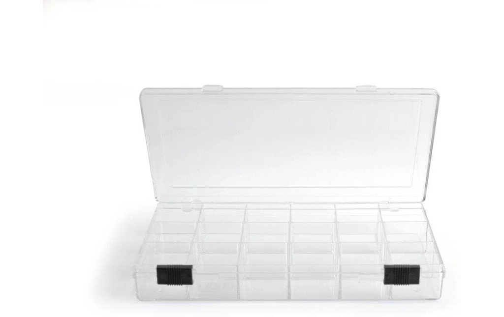 Graine Créative Boîte de rangement en plastique pour perles 18 compartiments