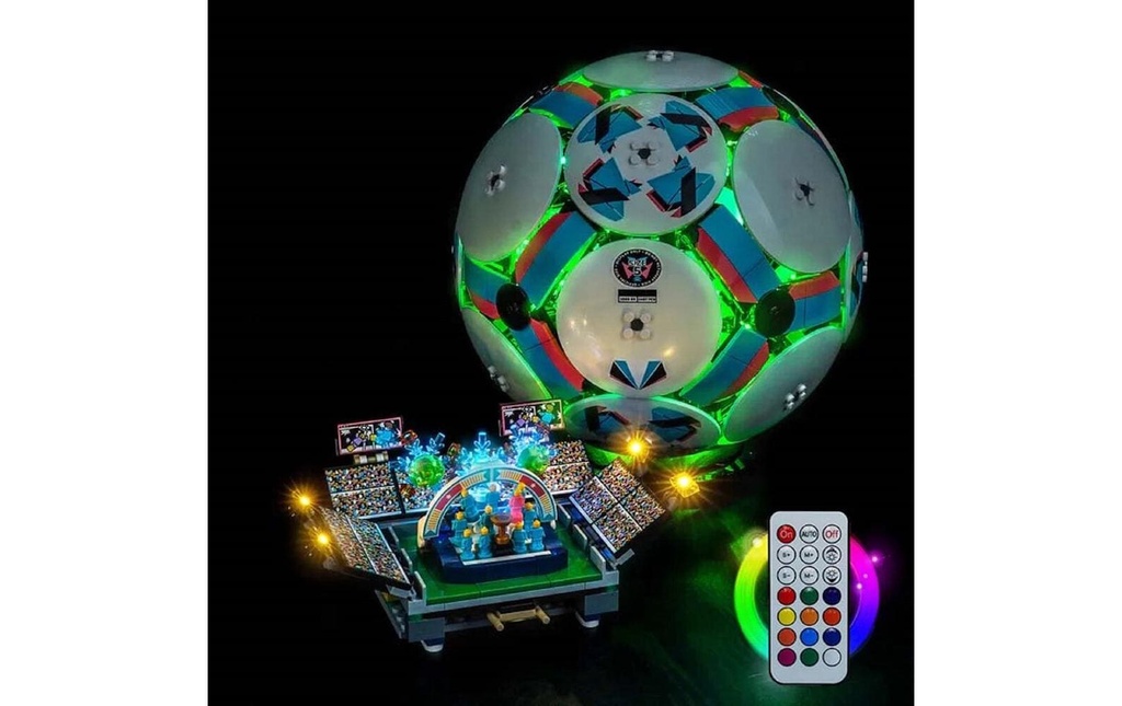 BrickBling Lumières-LED pour LEGO® 43019 Football télécommande incluse