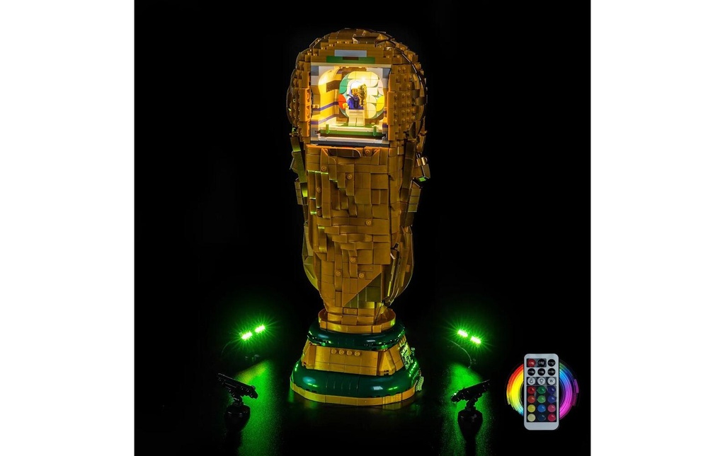 BrickBling Lumières-LED pour LEGO® 43020 Coupe officielle Coupe du monde