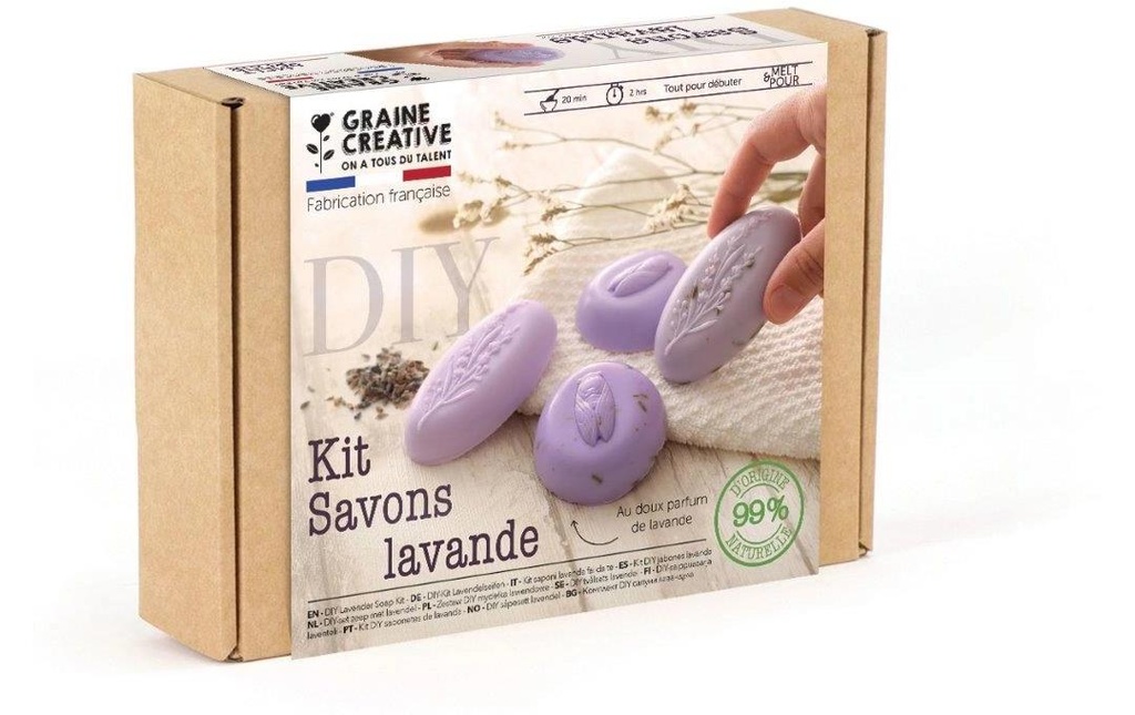 Graine Créative Graine Créative Kit DIY Savon Lavande Lavande