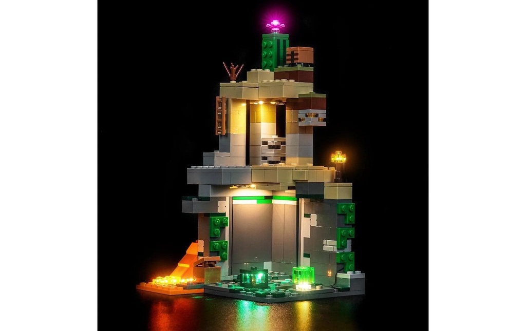 BrickBling Lumières-LED pour LEGO® 21587 Minecraft Donjon de zombies